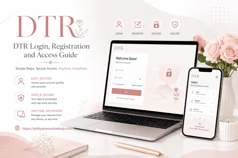 DTR Login and Registration Guide for Secure Online Access