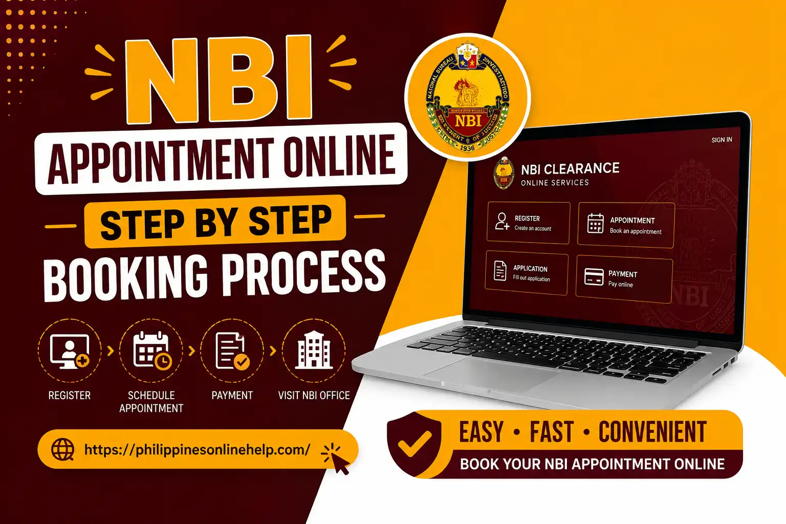 NBI Appointment Online Step by Step Booking Process 2026