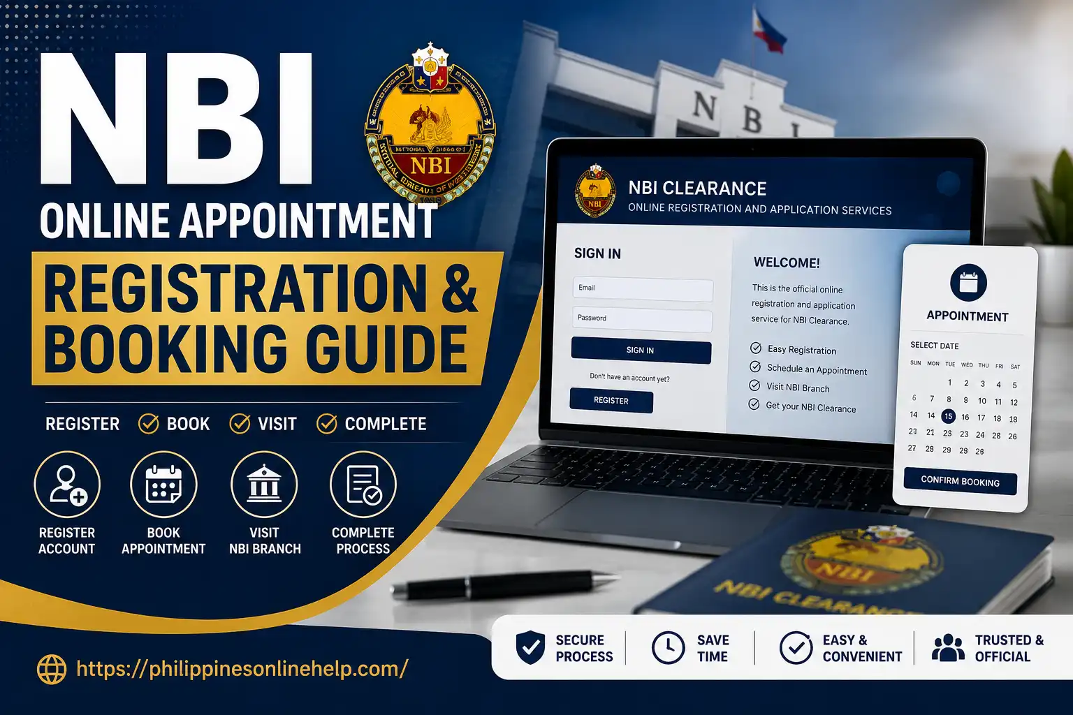 NBI Online Appointment Registration and Booking Guide 2026