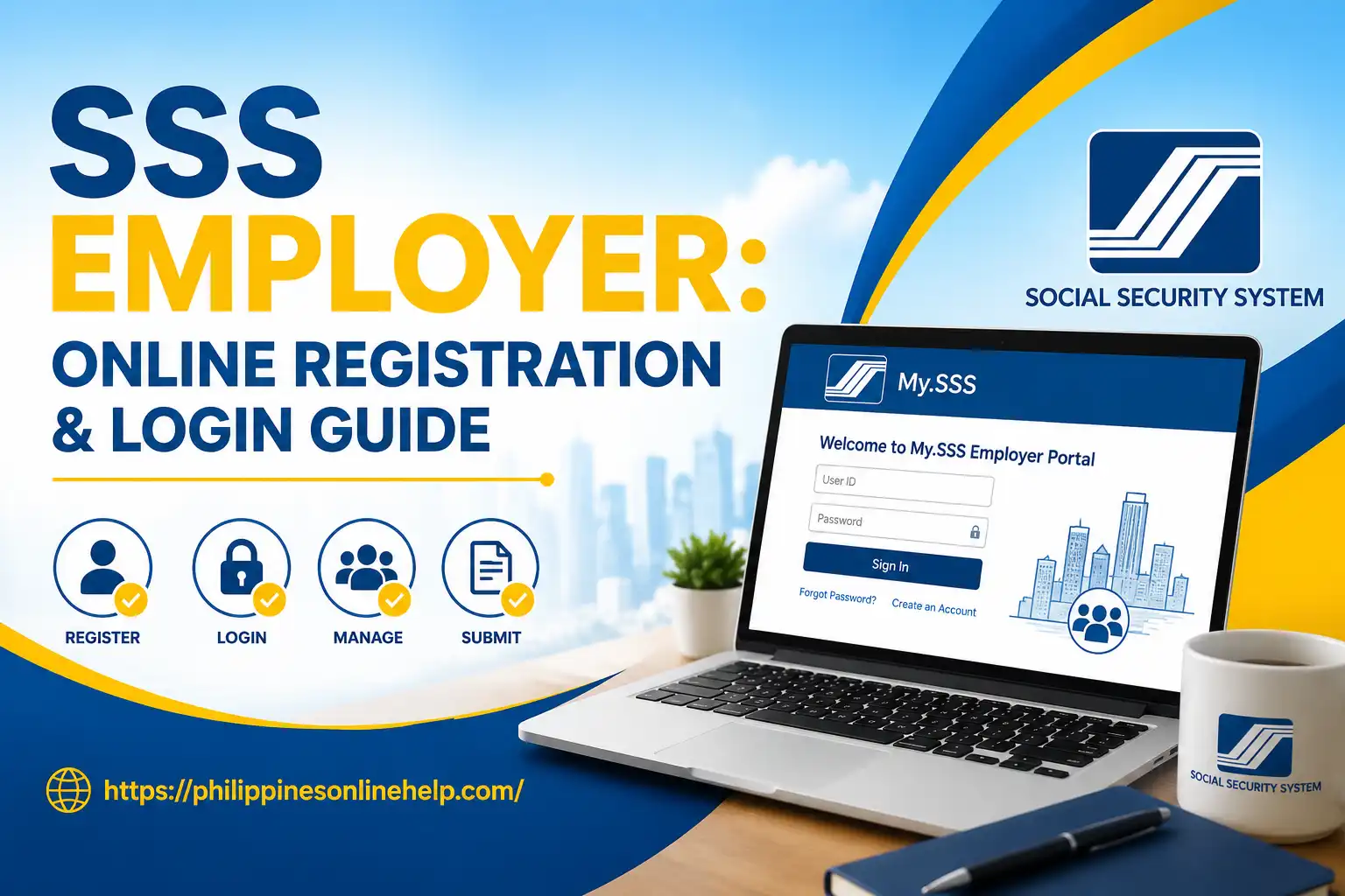 SSS Employer Online Registration and Login Guide for My.SSS Employer Portal