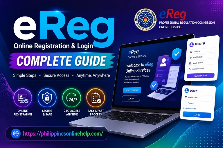 eReg Online Registration and Login Complete Guide 2026