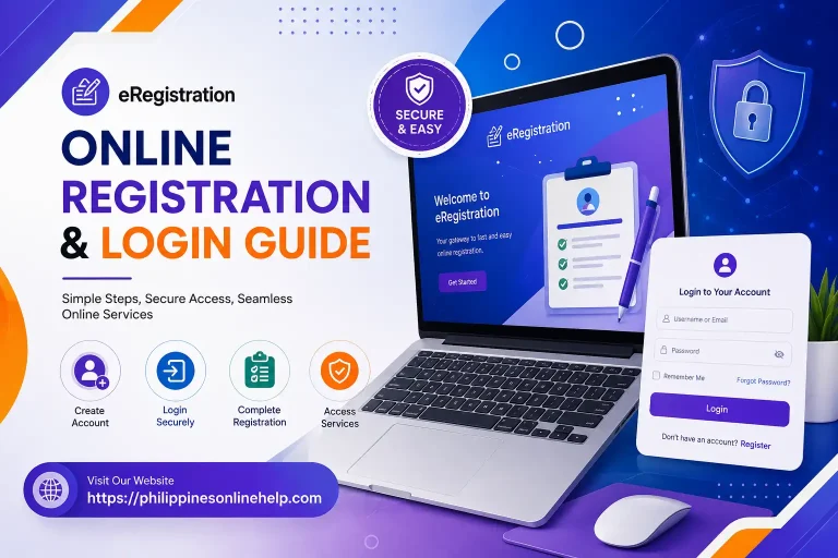 eRegistration online registration and login guide with secure account access