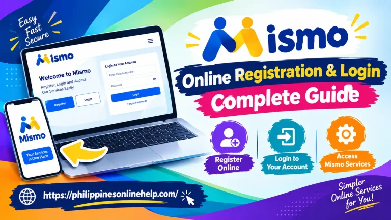 Mismo Online Registration and Login Complete Guide